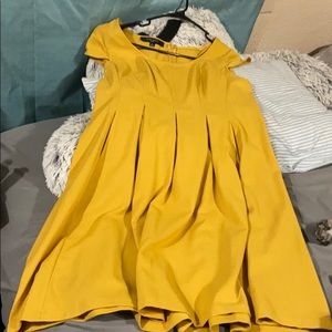 Nine West mustard dress